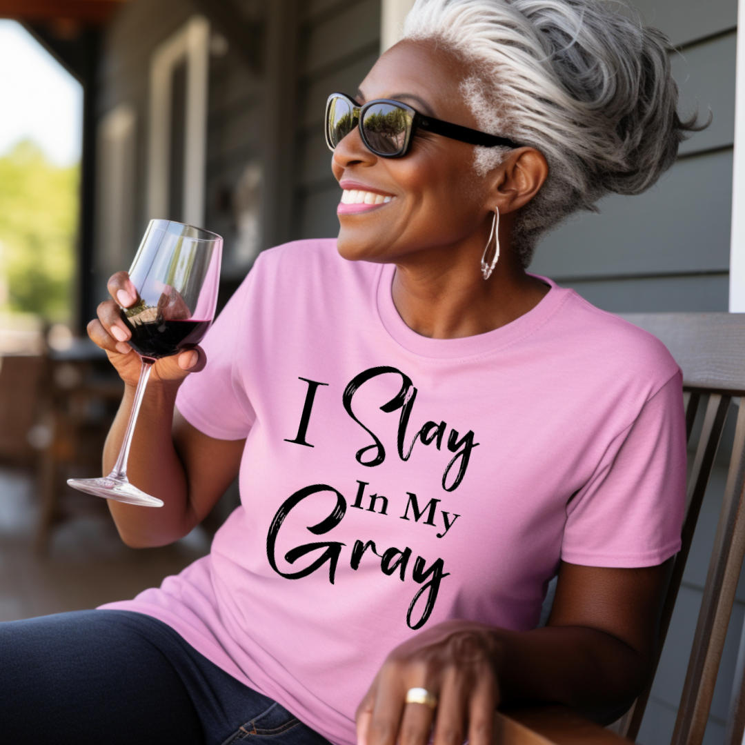 "Slay In Gray" Unisex T-Shirt Collection