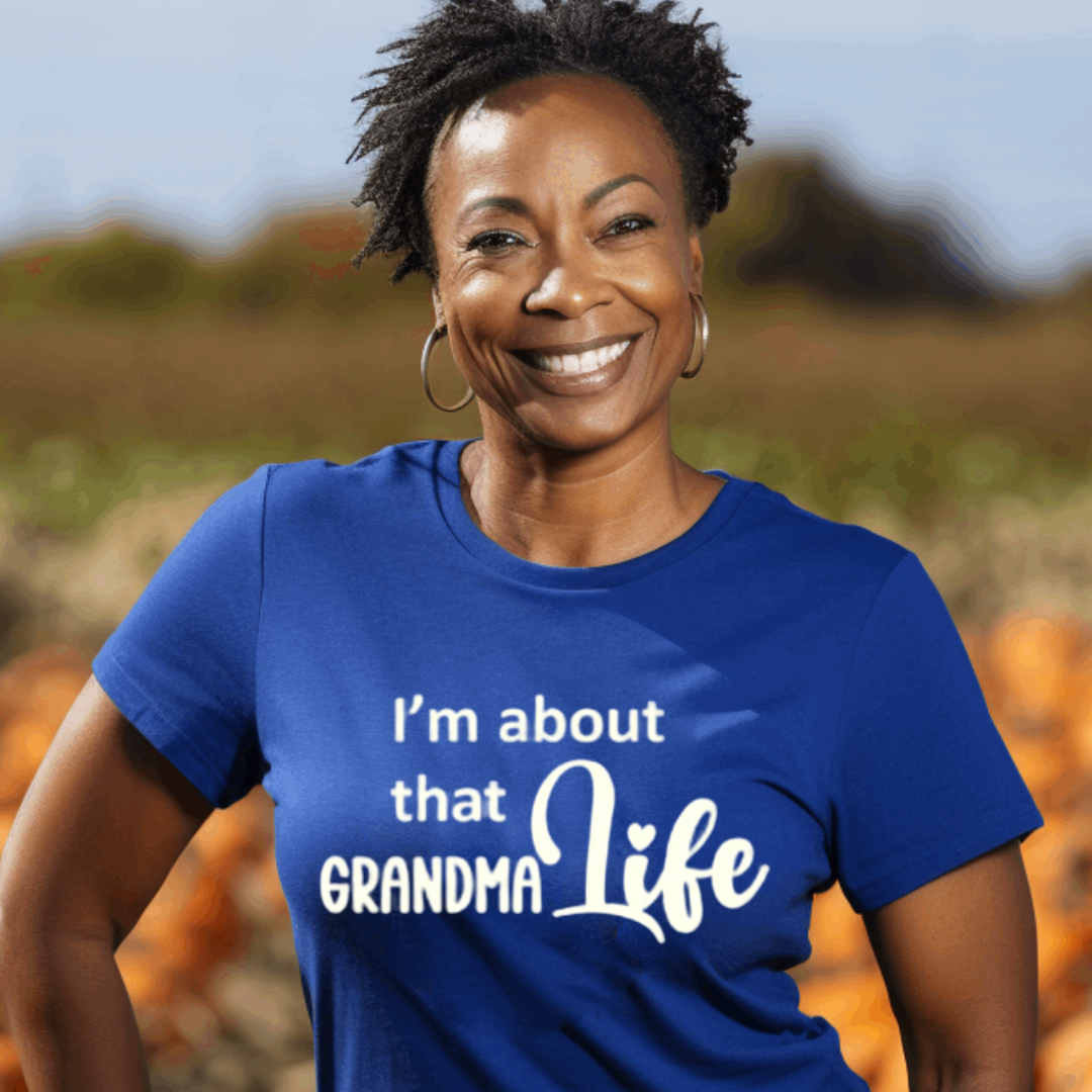 "Grandma Life" Unisex T-Shirt (Royal Blue)