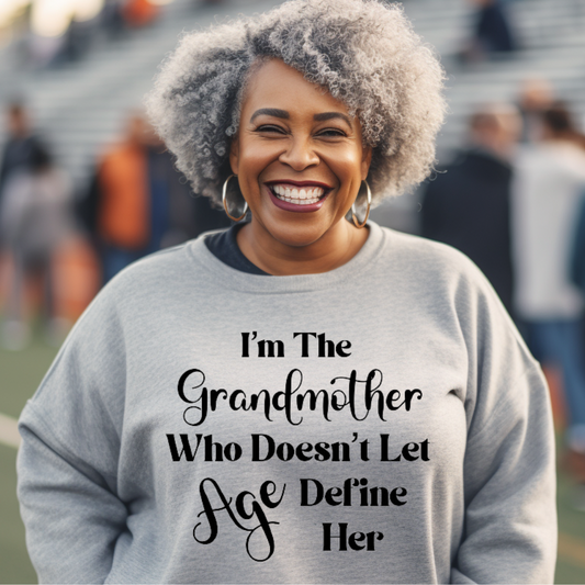 "Grandmothers Aging Gracefully" Unisex Sweatshirt (Gray)