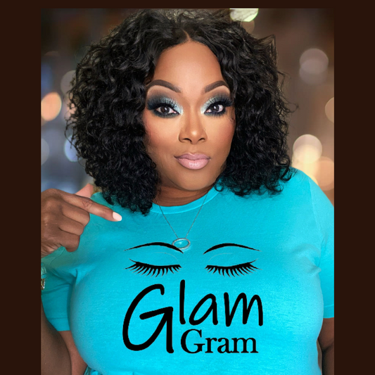 "Glam Gram" Unisex T-Shirt (Teal)