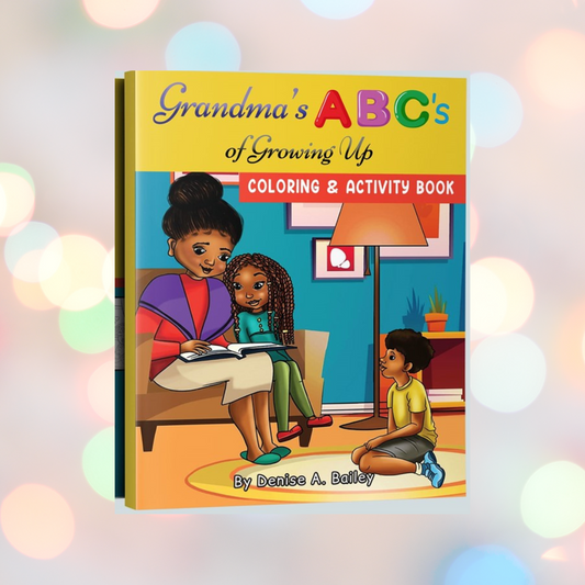 "Grandma's ABC's of Growing Up" (COLORING & ACTIVITY BOOK)