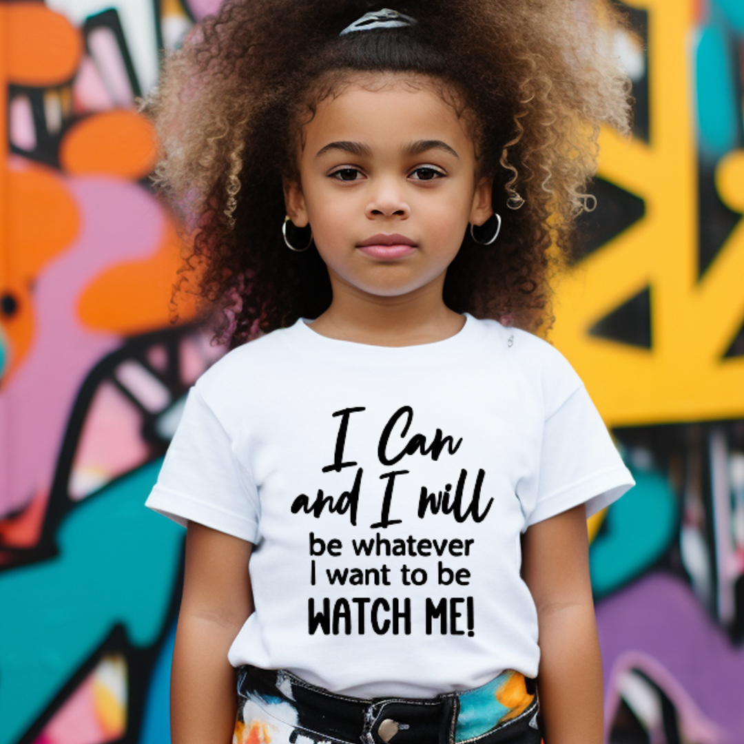 "I Can and I Will" Unisex Youth T-Shirt Collection (G)