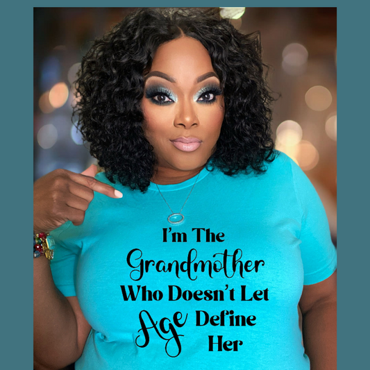 "Grandmothers Aging Gracefully" Unisex T-Shirt (Teal)